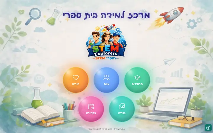 חוקרי STEM - עמוד הבית